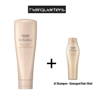 SHISEIDO AI Weak & Damaged Hair Treatment 250g + Free 50ml AI Dry & Damaged Hair Shampoo