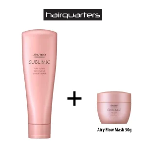 SHISEIDO Airy Flow Anti Frizz Treatment 250g + Free 50g Airy Flow Mask